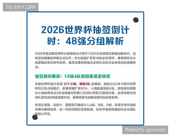 2026世界杯48队12小组赛制如何规定及小组第三出线条件